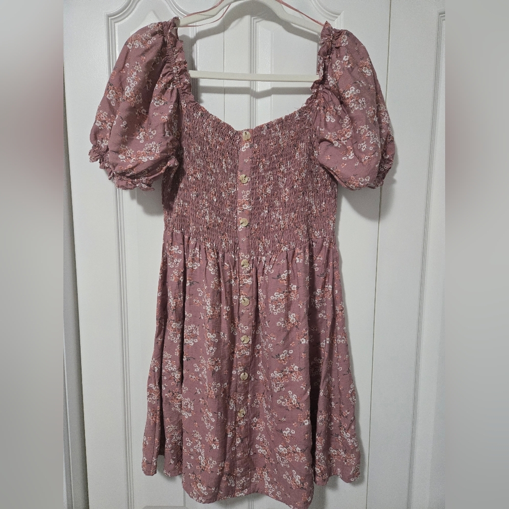 Floral Pink Dress